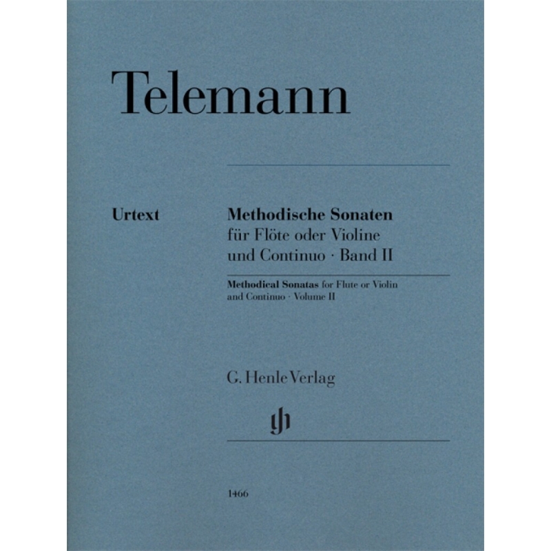 Telemann, Georg Philipp - Methodical Sonatas Vol. 2