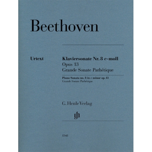 Beethoven, L.v - Piano Sonata no. 8 in c minor op. 13 (Grande Sonate Pathétique)