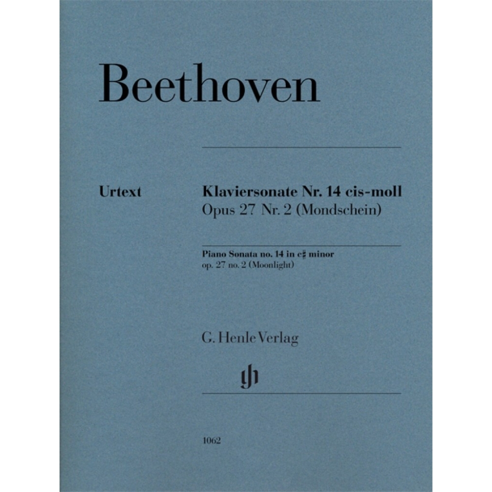 Beethoven, Ludwig van - Piano Sonata no. 14 op. 27/2 