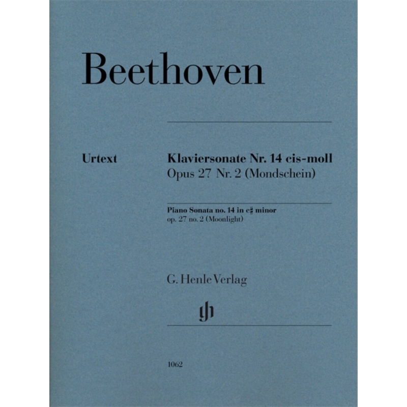 Beethoven, Ludwig van - Piano Sonata no. 14 op. 27/2 