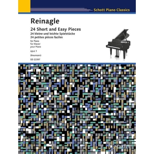 Reinagle, Alexander 24 Short and Easy Pieces, Op.1