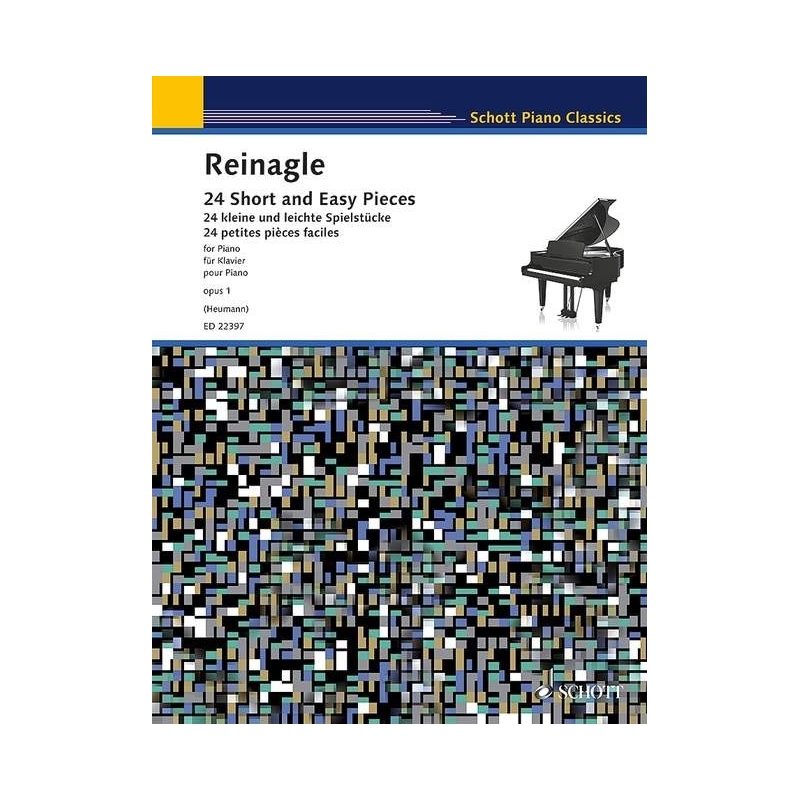 Reinagle, Alexander 24 Short and Easy Pieces, Op.1