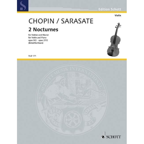 Chopin / Sarasate - 2 Nocturnes (Violin and Piano)