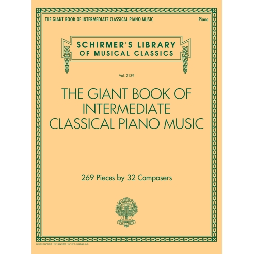 Giant Book of Intermediate Classical Piano Music