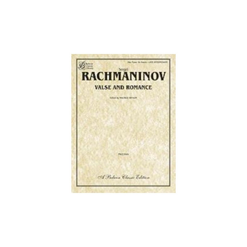 Rachmaninoff - Valse and Romance (1 Piano, 6 Hands)