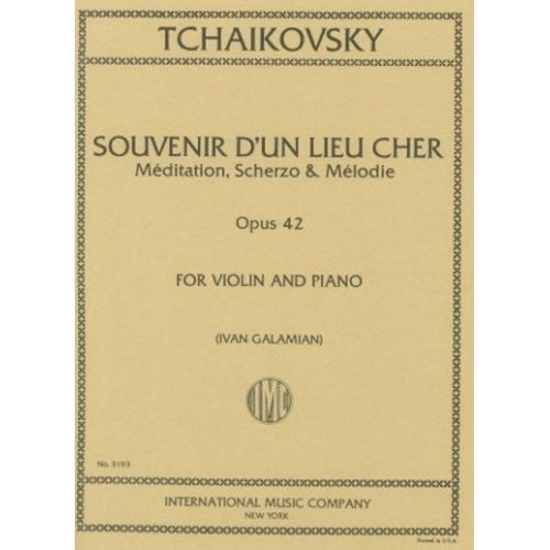 Tchaikovsky, P.I - Souvenir...