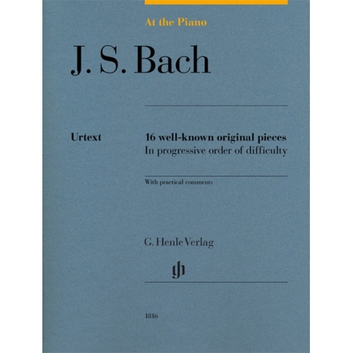 At The Piano - Bach 