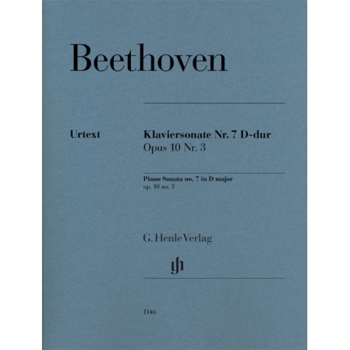 Beethoven, Ludwig van - Piano Sonata no. 7 D major op. 10/3 