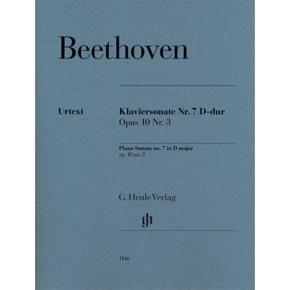 Beethoven, Ludwig van - Piano Sonata no. 7 D major op. 10/3 
