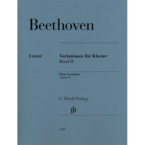 Beethoven, L.v - Piano Variations Volume 2