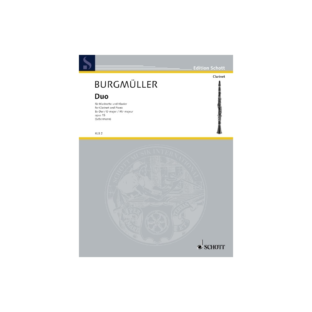 Burgmuller - Duo in Eb major Op. 15 (Clarinet & Piano)