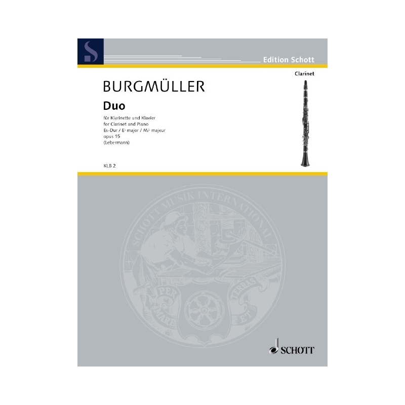 Burgmuller - Duo in Eb major Op. 15 (Clarinet & Piano)