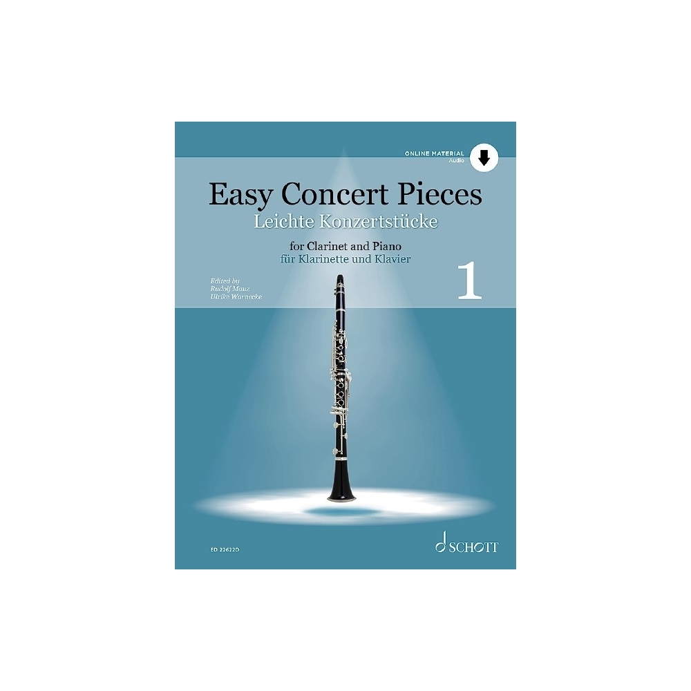 Easy Concert Pieces for Clarinet Volume 1
