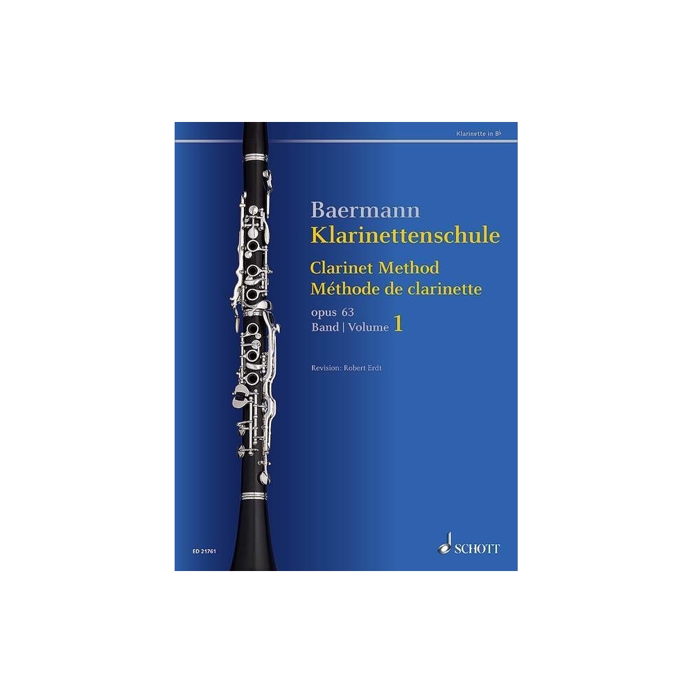 Baermann, Carl - Clarinet Method op. 63 Vol. 1: No. 1-33