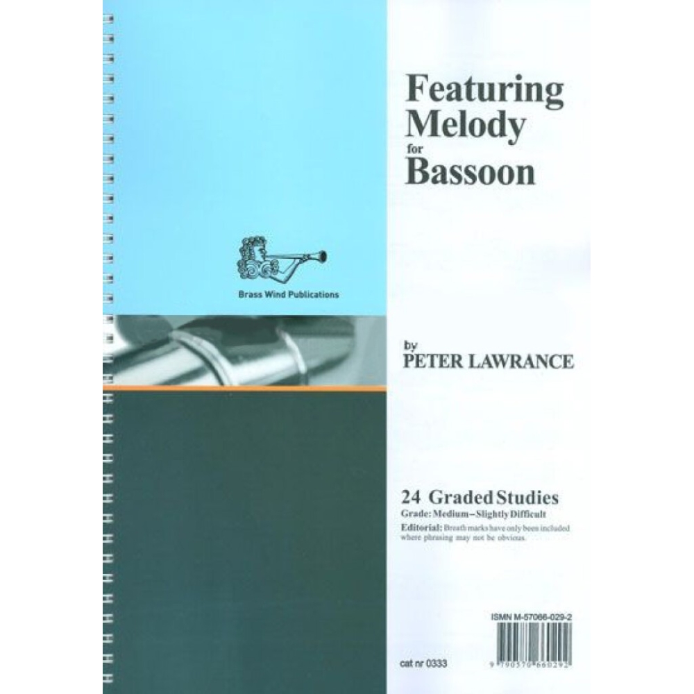 Peter Lawrance - Featuring Melody Bassoon