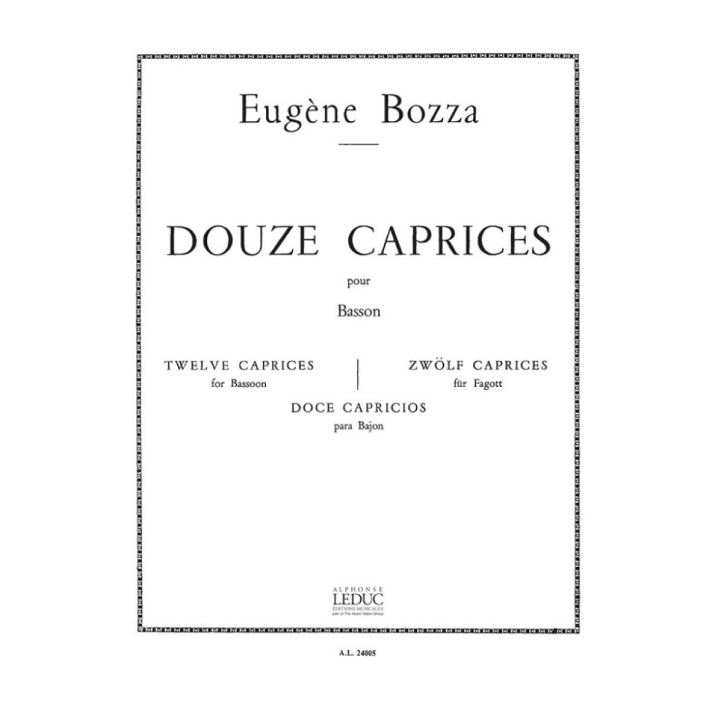 Bozza, Eugène - 12 Caprices
