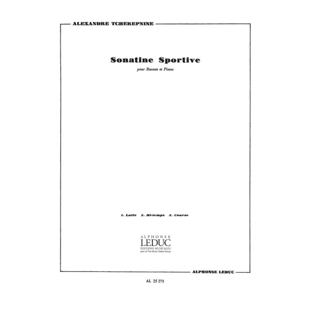 Tcherepnin, Alexander - Sonatine sportive