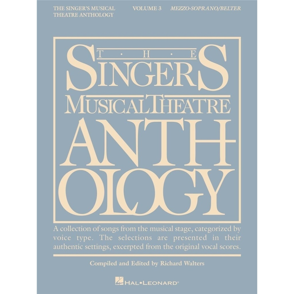 Singer's Musical Theatre Anthology – Volume 3 (Mezzo-Soprano/Belter)