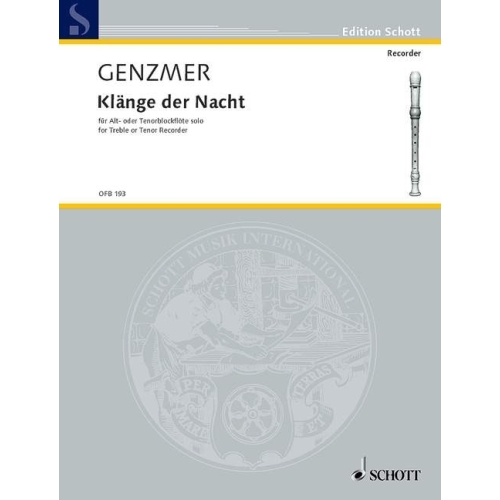 Genzmer, Harald - Klänge...