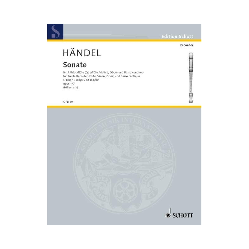 Handel, G.F - Sonata No.7 in C major, from Four Sonatas