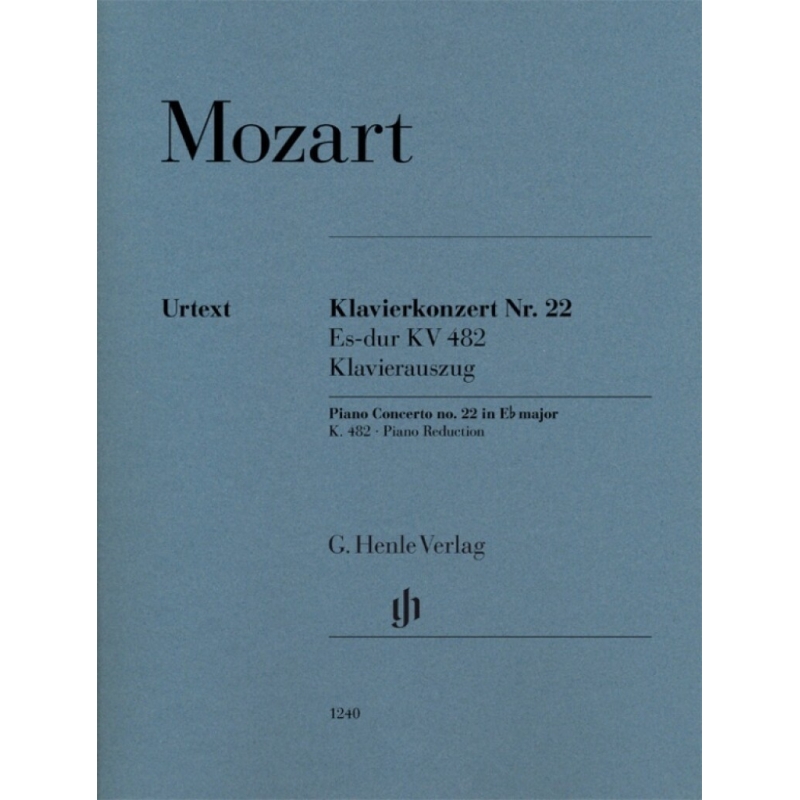 Mozart, Wolfgang Amadeus - Piano Concerto no. 22 K. 482 