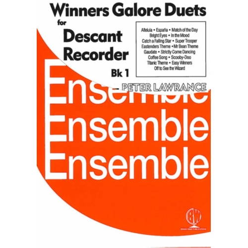 Winners Galore Recorder Duets B1