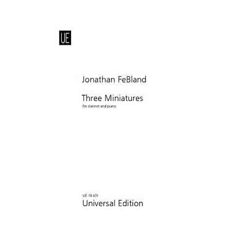 FeBland, Jonathan - 3 Miniatures