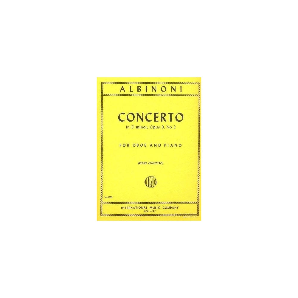 Albinoni, Tomaso - Concerto in D minor Op.9 No.2 