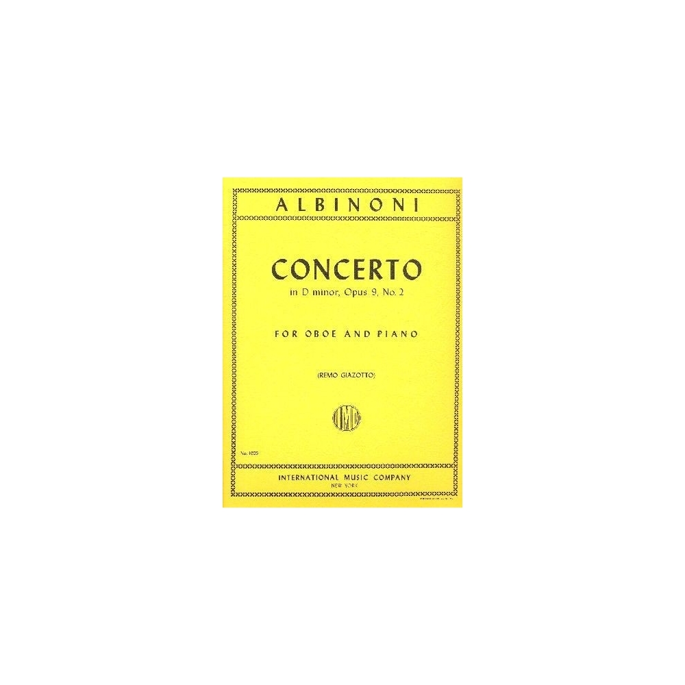 Albinoni, Tomaso - Concerto in D minor Op.9 No.2