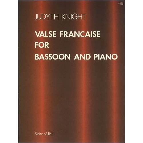 Knight: Valse Française for Bassoon and Piano