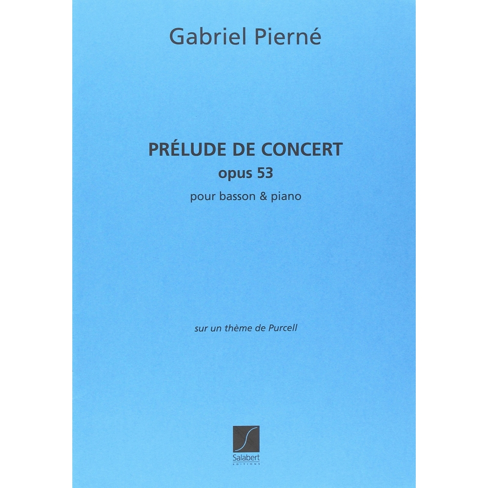 Pierné, Gabriel - Prelude De Concert, Op. 53