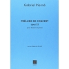 Pierné, Gabriel - Prelude De Concert, Op. 53