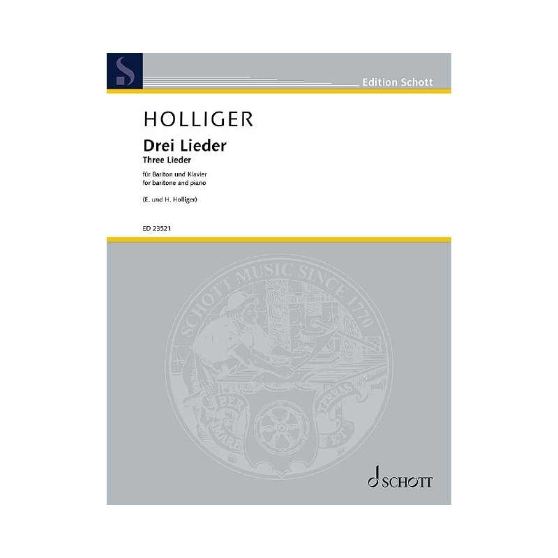 Holliger, Heinz - Drei Lieder 