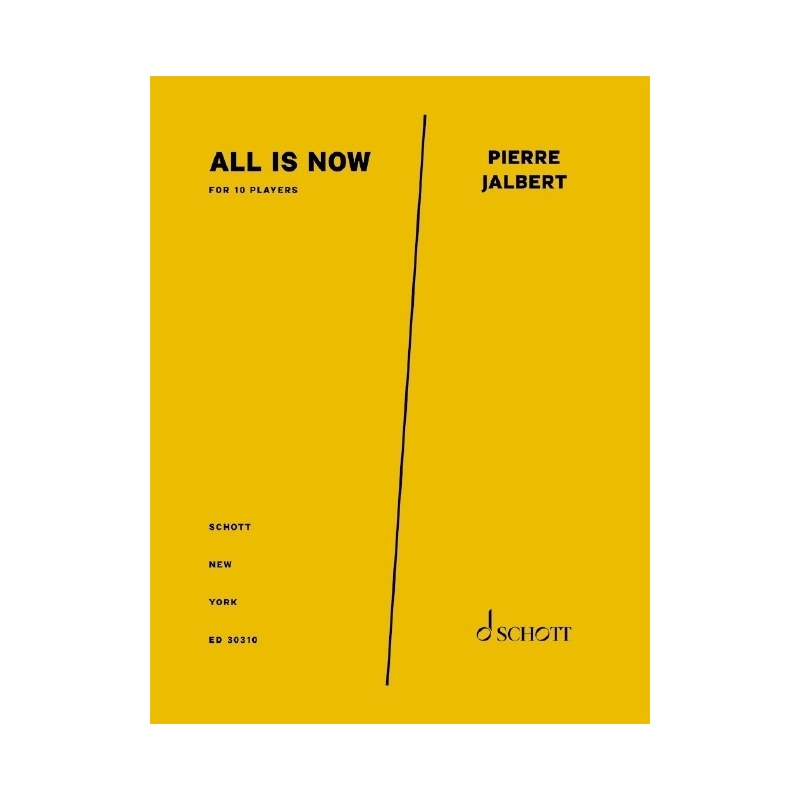 Jalbert, Pierre - All is Now 