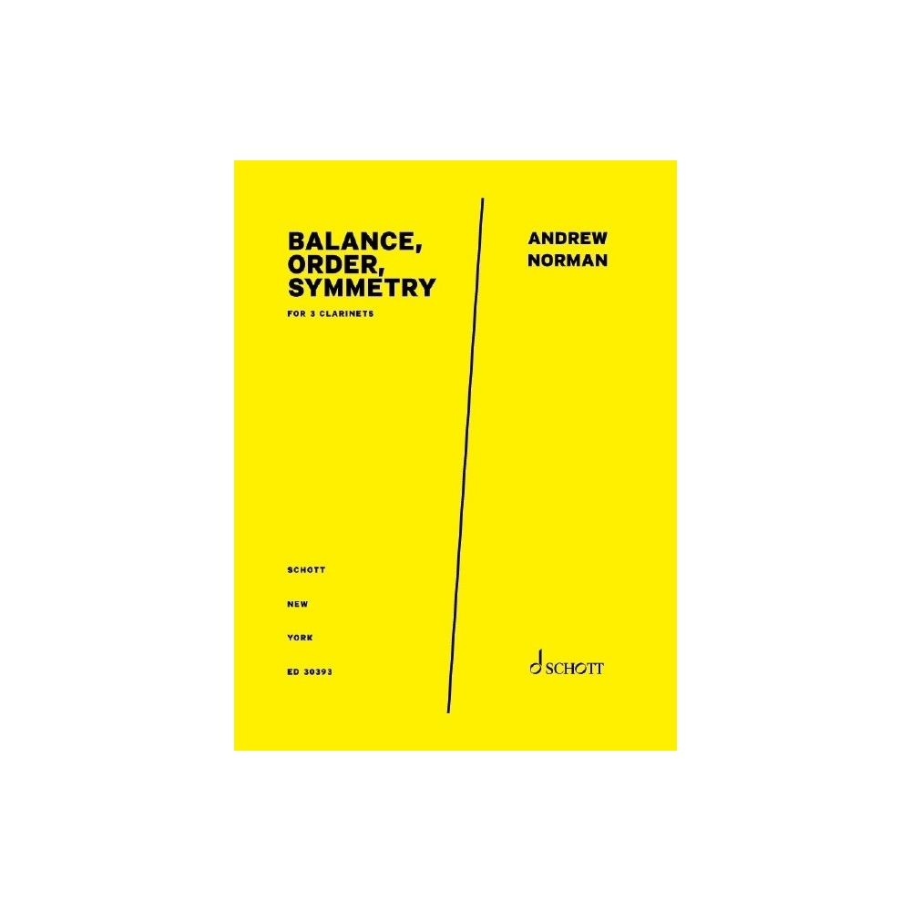 Norman, Andrew - Balance, Order, Symmetry 