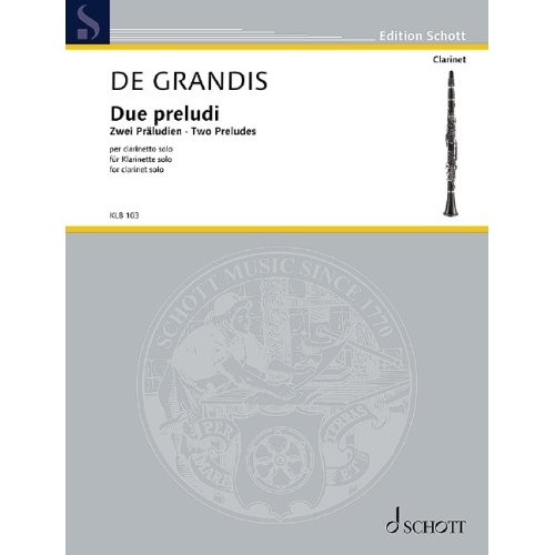 Grandis, Renato de - Two...