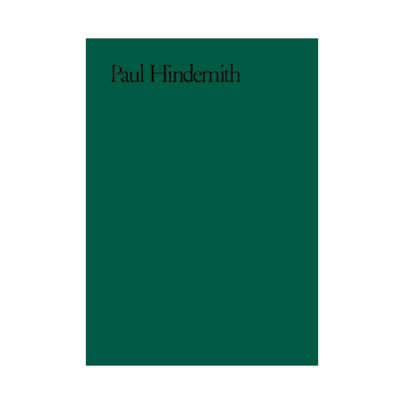Hindemith, Paul - Klavierlieder II 