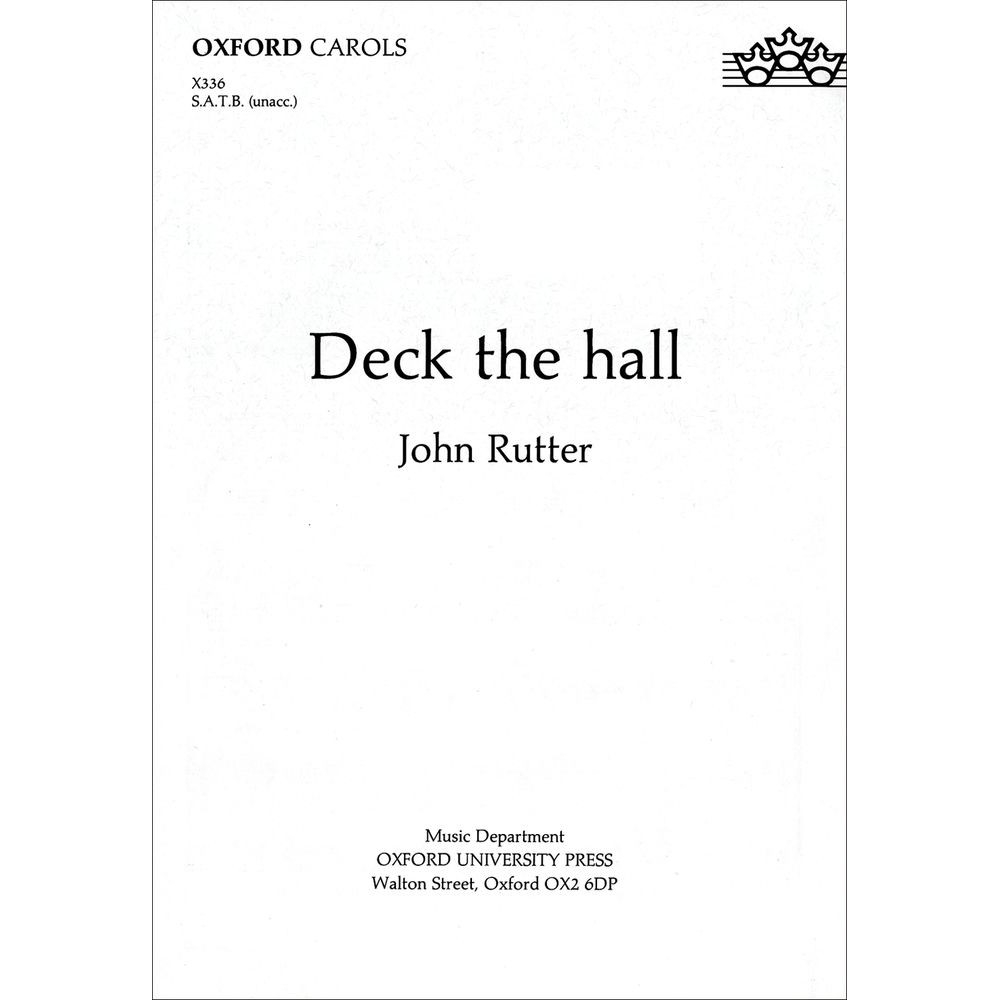 Rutter, John - Deck the hall