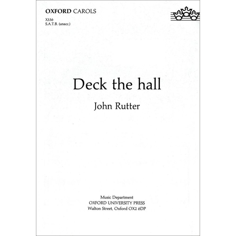 Rutter, John - Deck the hall