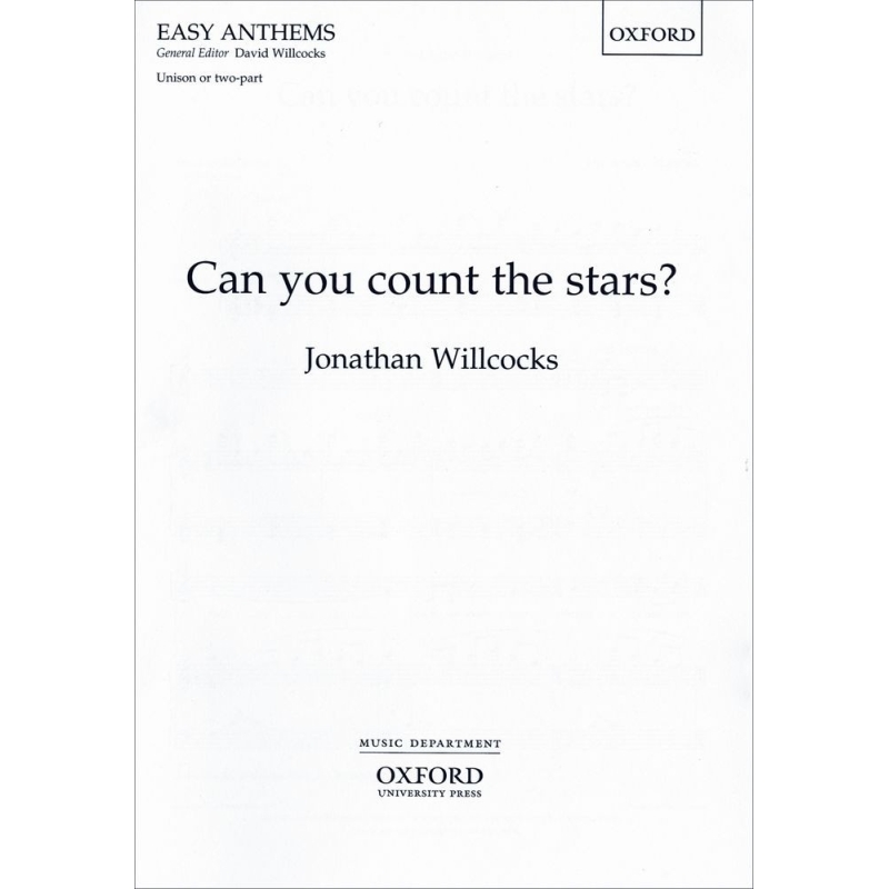 Willcocks, Jonathan - Can you count the stars?