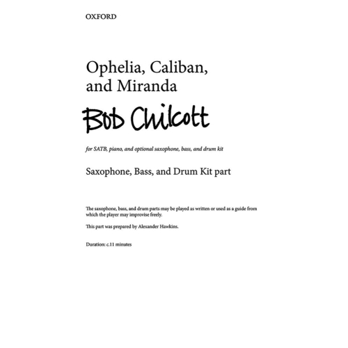 Chilcott, Bob - Ophelia,...