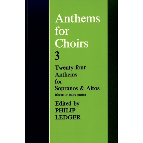 Ledger, Philip - Anthems for Choirs 3