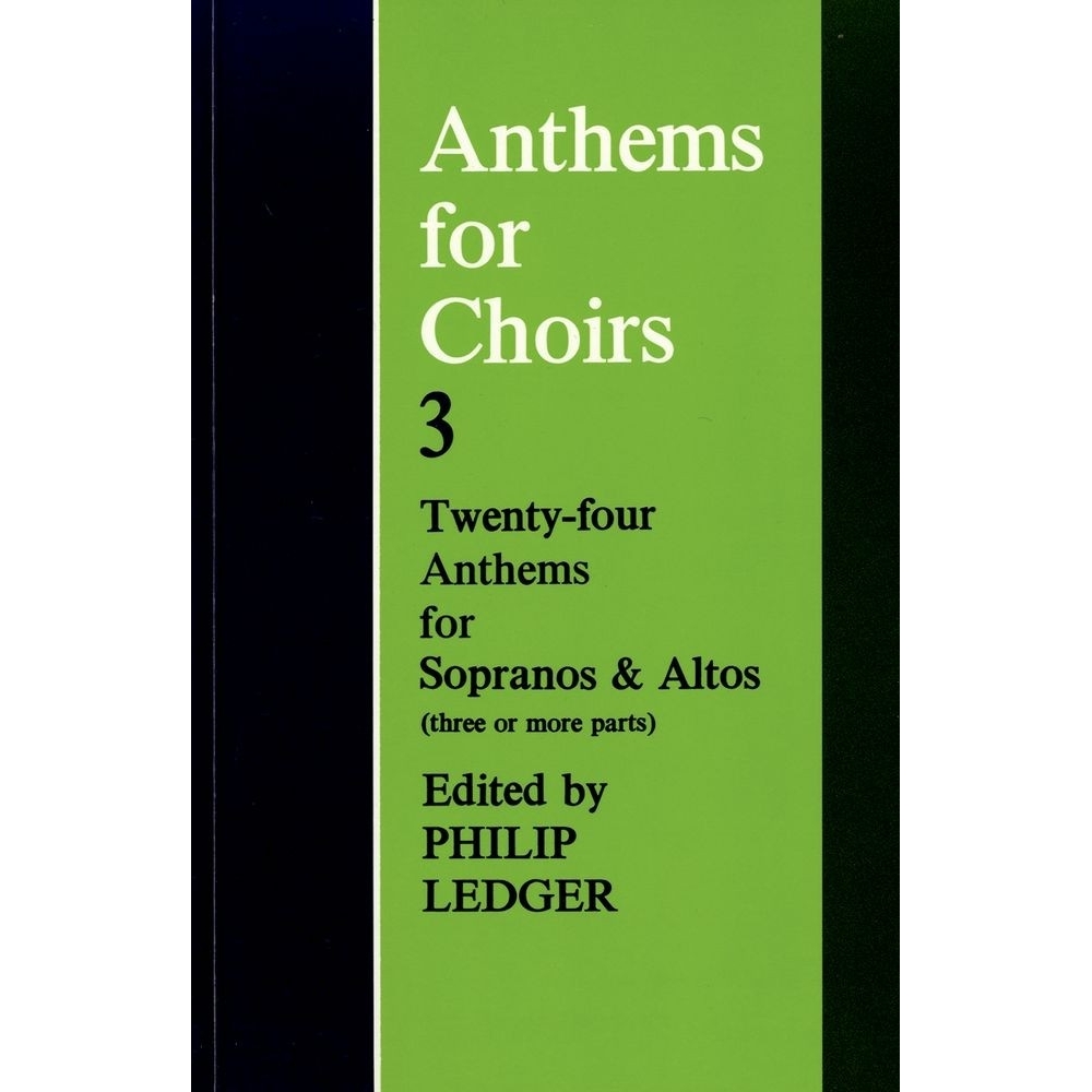 Ledger, Philip - Anthems for Choirs 3