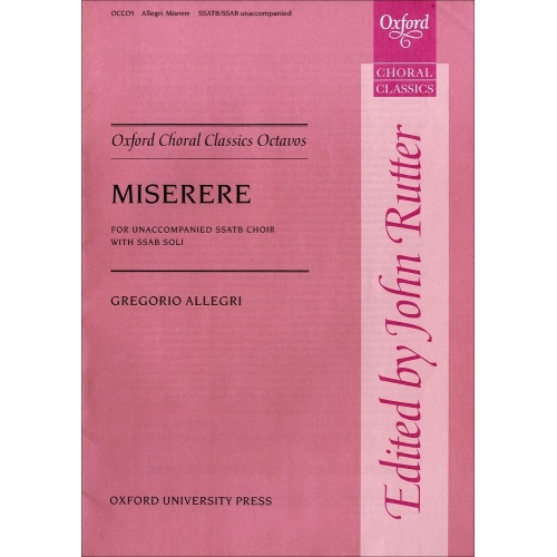 Allegri, Gregorio - Miserere