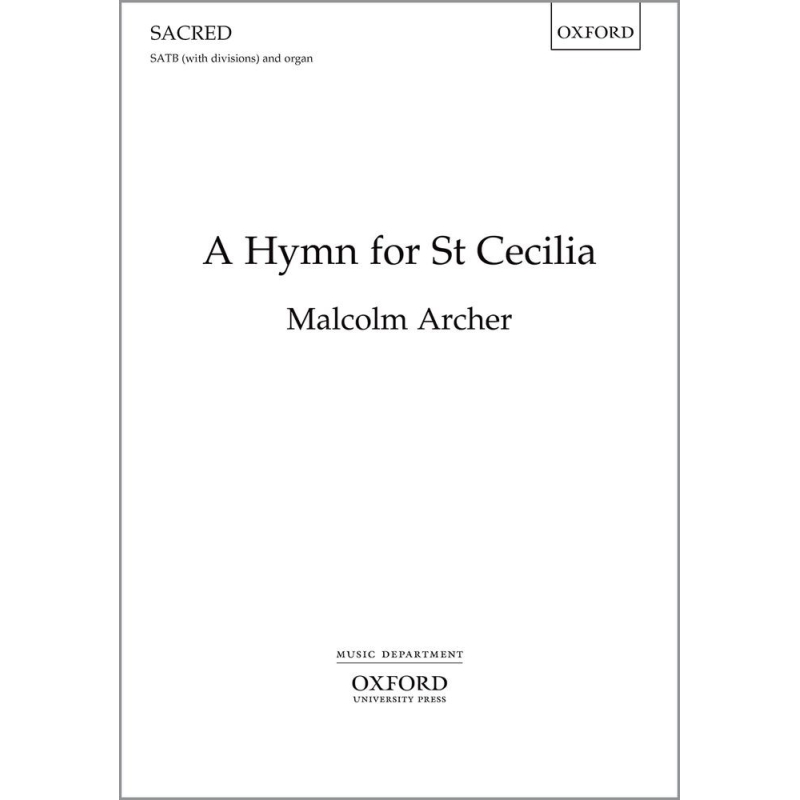 Archer, Malcolm - A Hymn for St Cecilia