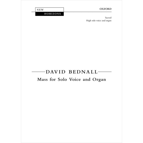 Bednall, David - Mass for...