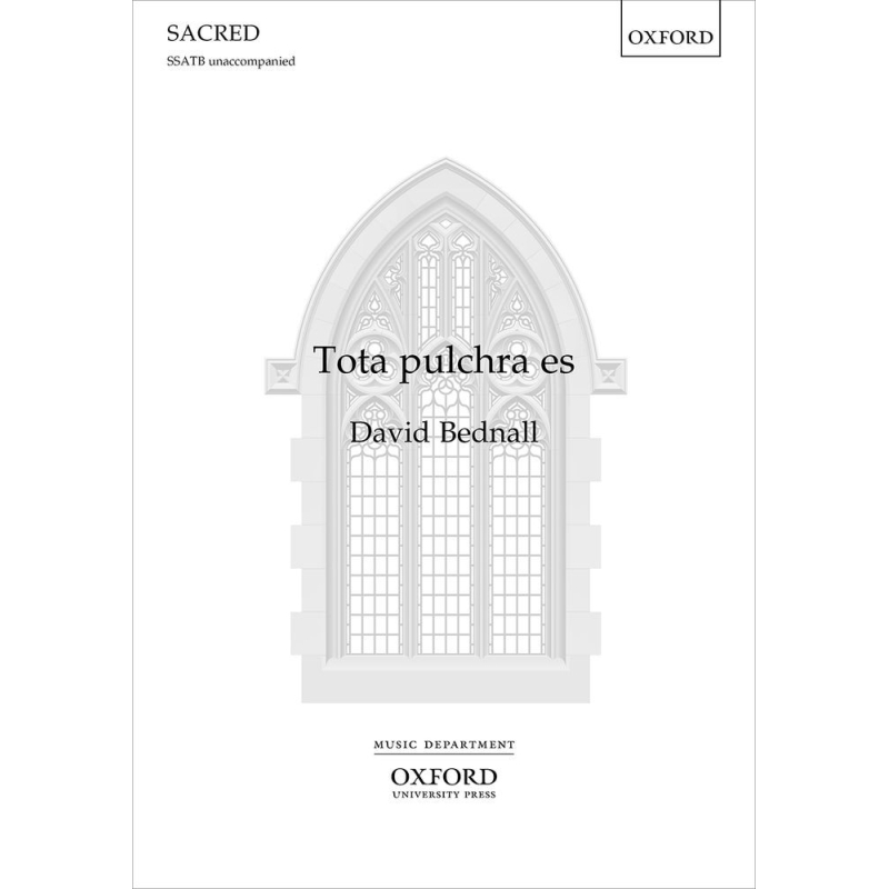 Bednall, David - Tota pulchra es