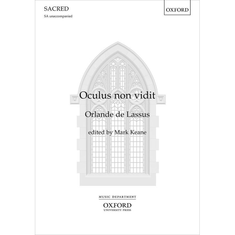 de Lassus - Oculus non vidit