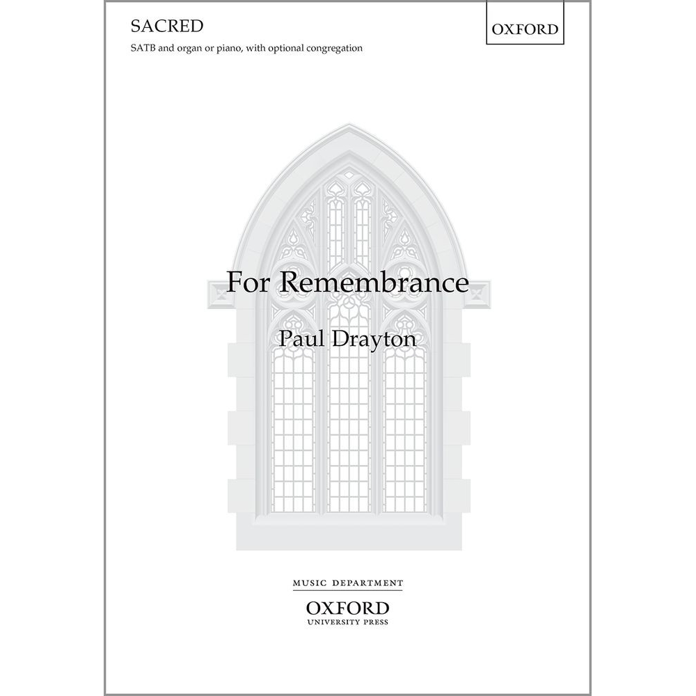 Drayton, Paul - For Remembrance