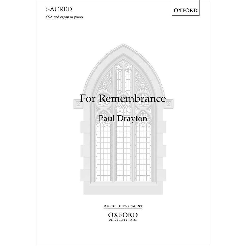 Drayton, Paul - For Remembrance